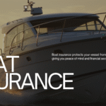 Boat insurance policy protecting yachts and watercraft at sea