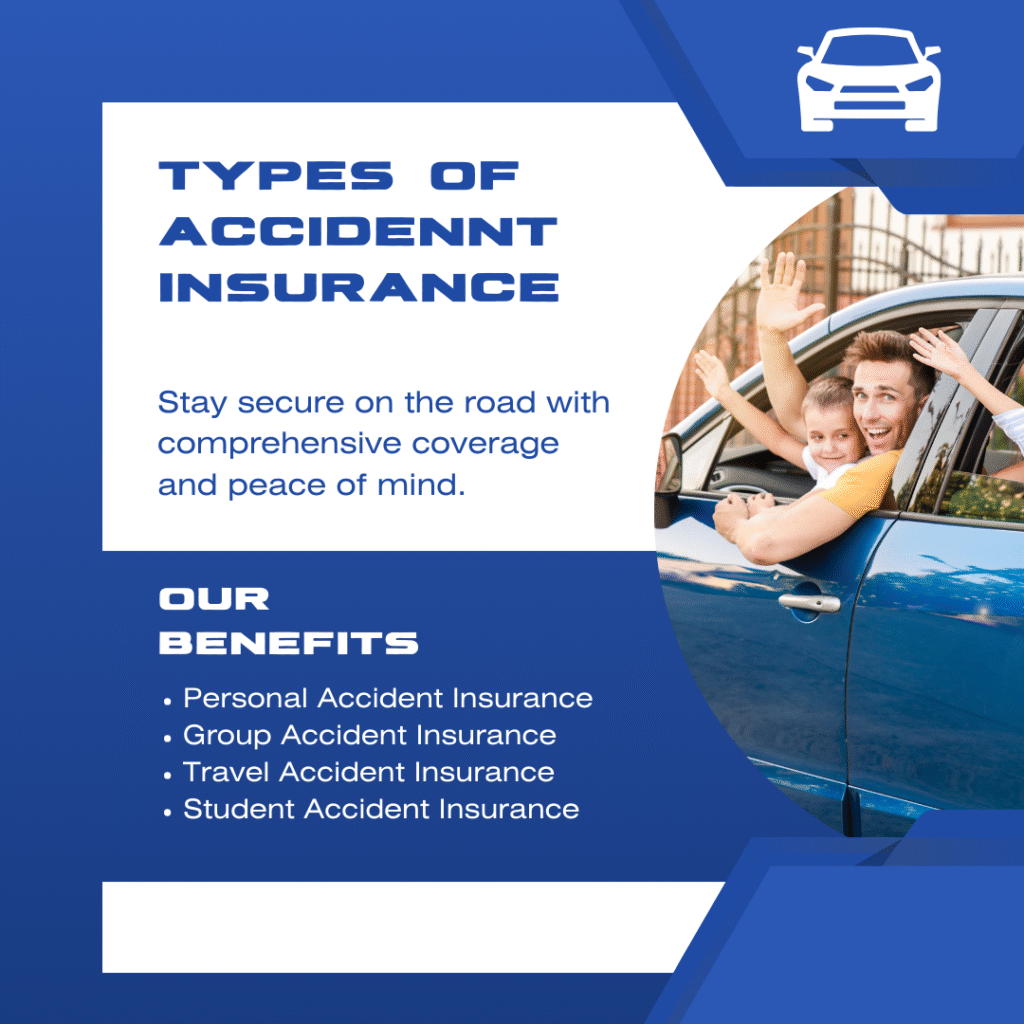 Accident insurance coverage protecting policyholders from high medical and recovery costs after an injury.
Secure your finances with accident insurance that covers medical bills and recovery expenses.