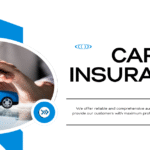 Car owner reviewing a car insurance policy document beside their parked vehicle.