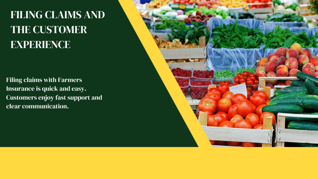 "Farmers Insurance agent helping a client choose the right insurance policy