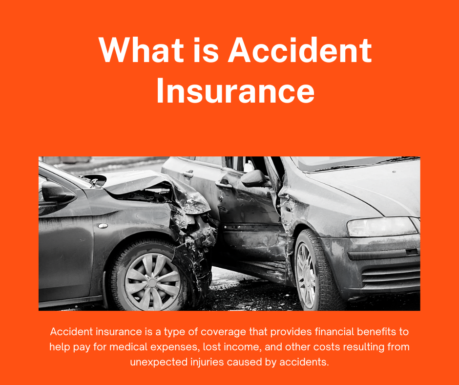 Accident insurance providing financial coverage for emergency medical treatment and injury-related expenses.
