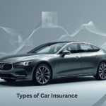Different types of car insurance including liability, collision, comprehensive, and full coverage